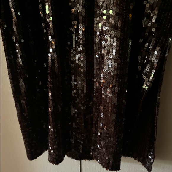 ZARA brown sequined dress - Picture 7 of 7